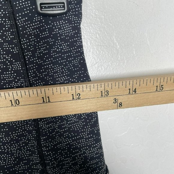 Lululemon Black White Fast & Free Crop Leggings - Picture 5 of 7